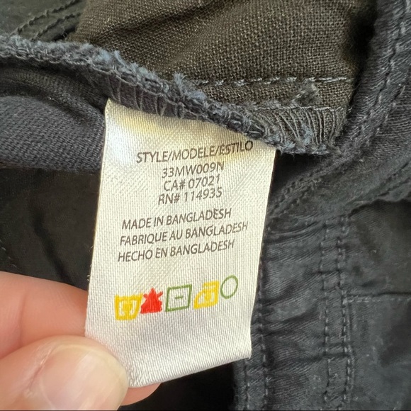 Hedge Mens Stretch Twill Shorts Pockets Drawstring Surged Hem Size S/P/P - Picture 9 of 10